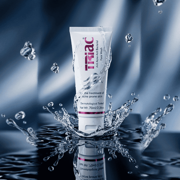 Triac Anti Acne Anti Bacterial Face Wash 70ml for Acne-Prone Skin