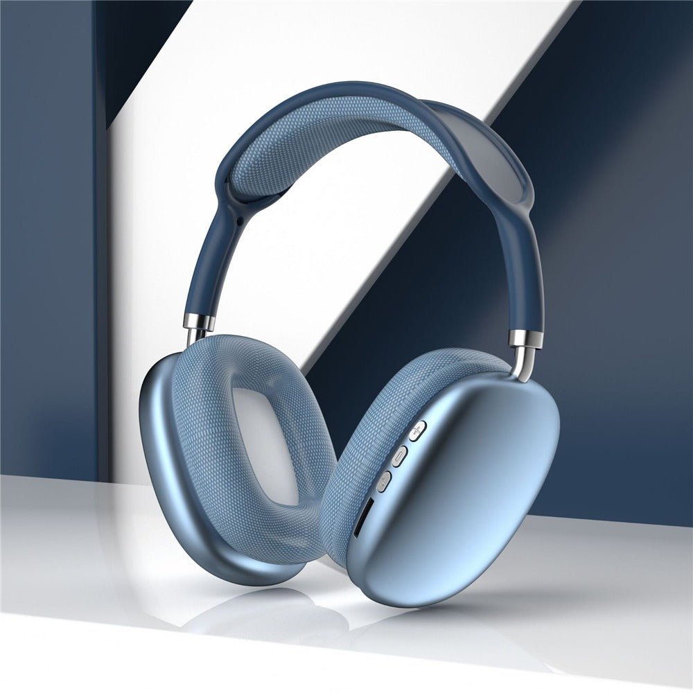 P9 Wireless Bluetooth Headphones – Fidelity Stereo Sound with Foldable Design, Soft Cushion Comfort, and Multi - Mode Playback ( Mix Color) - AlSODEAL