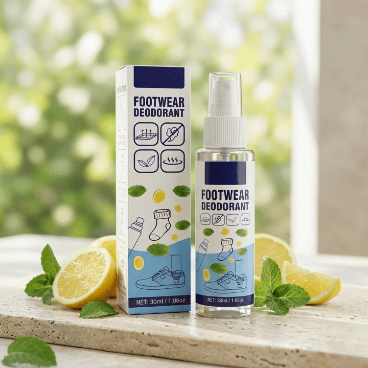 Premium Footwear Deodorant Spray – Instant Shoe & Sock Odor Eliminator (30ml) - AlSODEAL