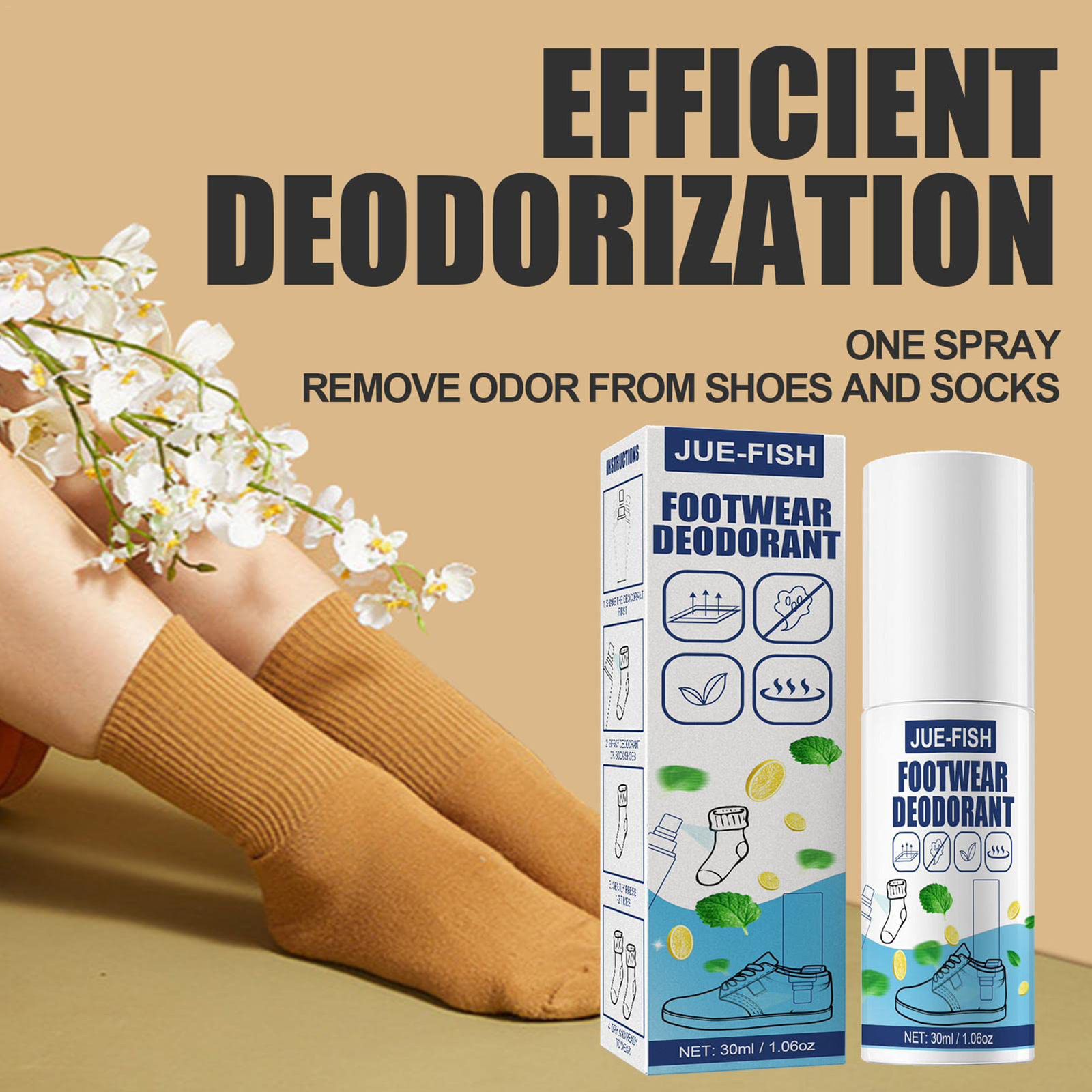 Premium Footwear Deodorant Spray – Instant Shoe & Sock Odor Eliminator (30ml) - AlSODEAL