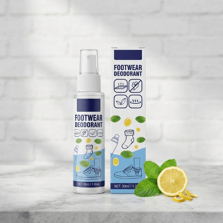 Premium Footwear Deodorant Spray – Instant Shoe & Sock Odor Eliminator (30ml) - AlSODEAL